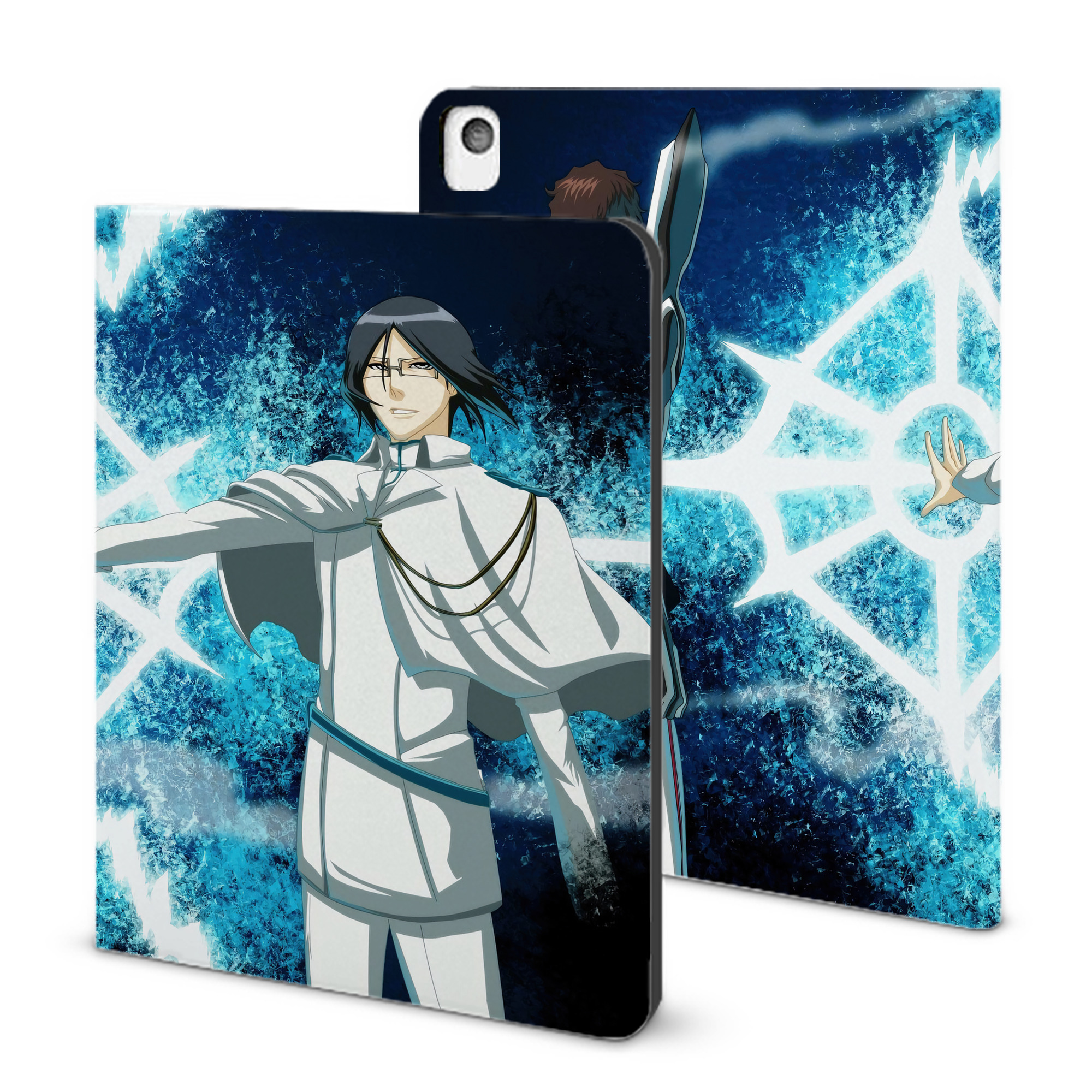 （画像用） ブリーチ BLEACH IPadケース ペンホルダー付き ブックスタイルデザイン